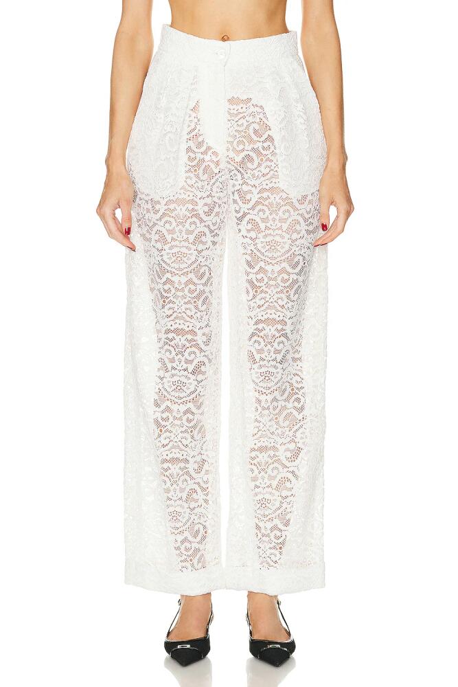 Interior The Gertrude Trouser in Ivory Cover