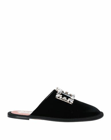 Roger Vivier Woman Mules & Clogs Black Textile fibers Cover