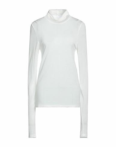 Meimeij Woman T-shirt White Lycra, Cashmere Cover