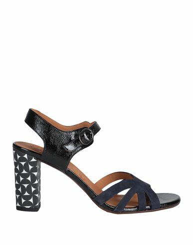 Chie Mihara Woman Sandals Black Leather Cover