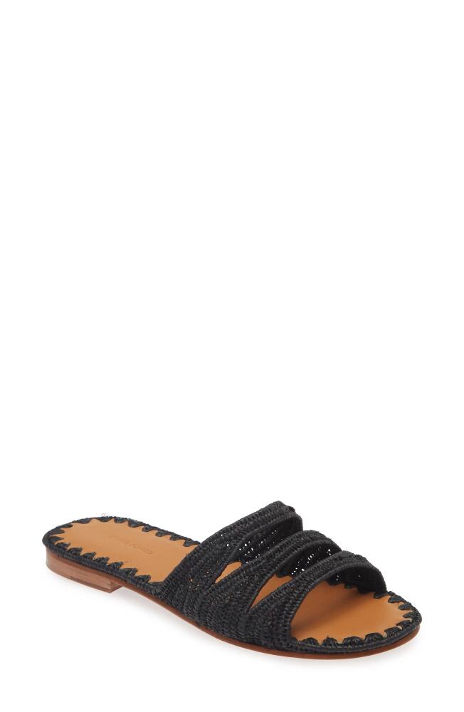 Carrie Forbes Symm Slide Sandal in Black Cover