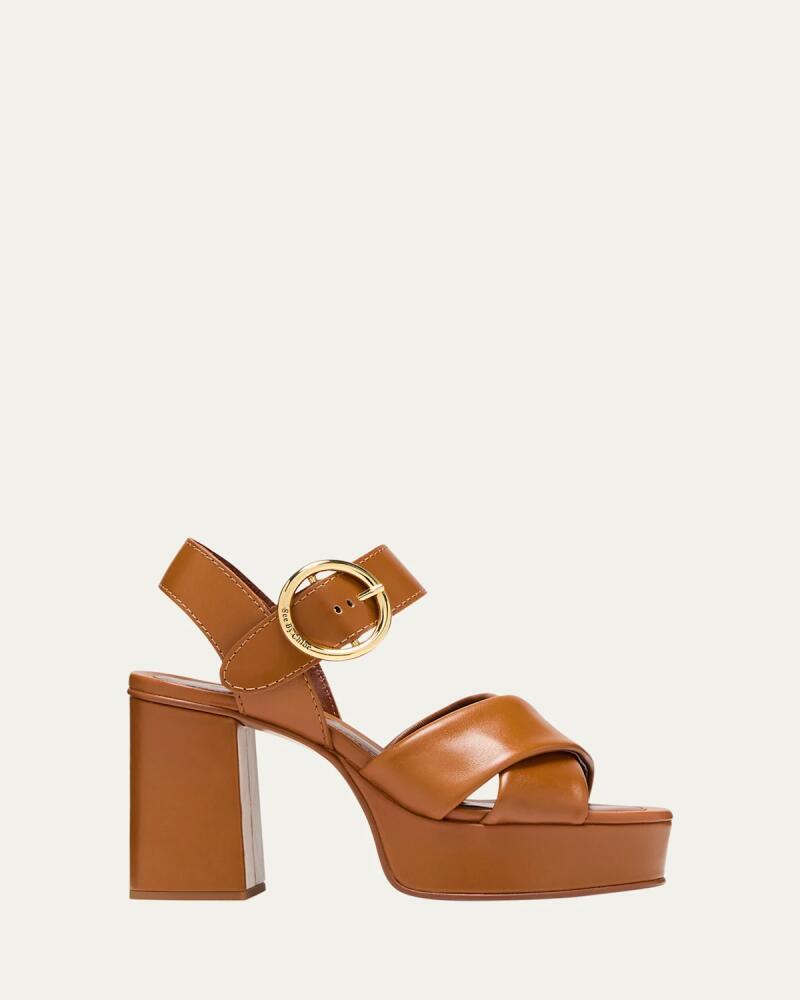 See by Chloe Lyna 70mm Crisscross Platform Sandals Cover