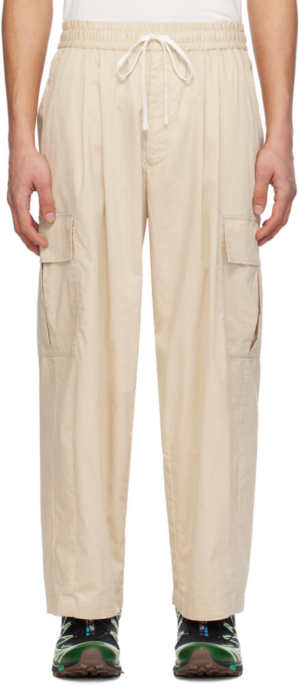 F/CE.® Beige Pigment-Dyed Cargo Pants Cover