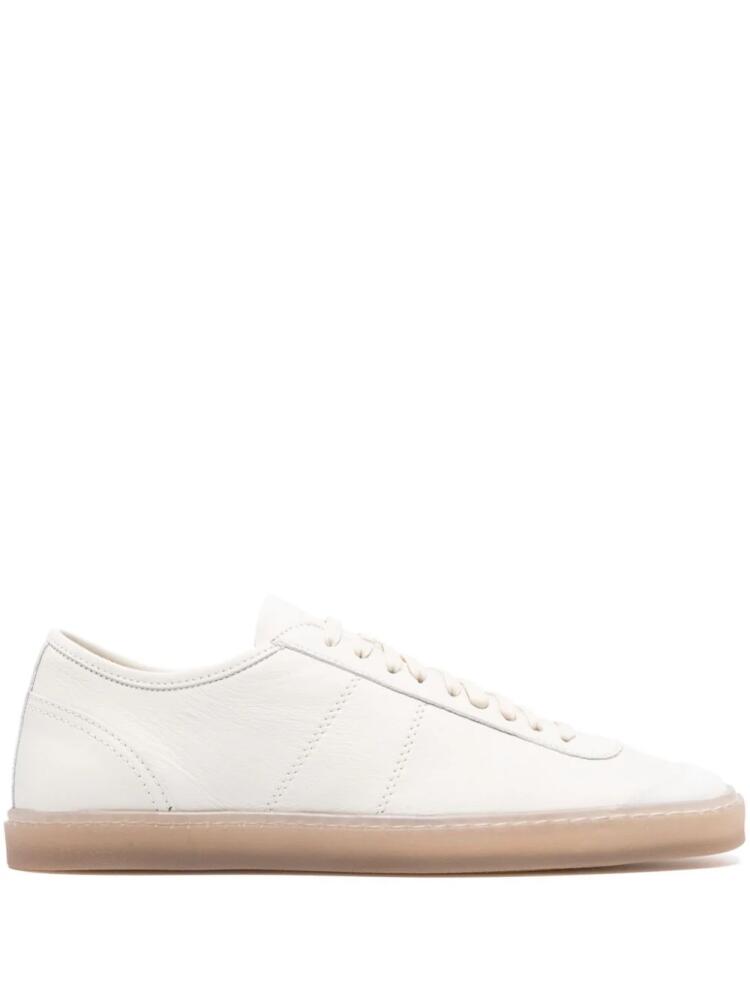 LEMAIRE Linoleum leather sneakers - White Cover