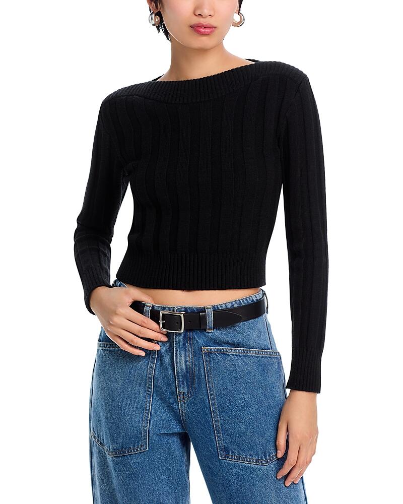 Steve Madden Serra Rib Knit Sweater Cover