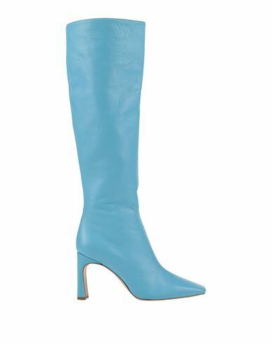 Liu ·jo Woman Boot Azure Textile fibers Cover