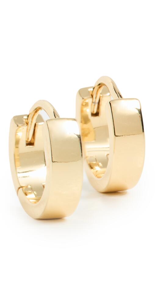 Gorjana Rose Huggie Earrings Gold Cover