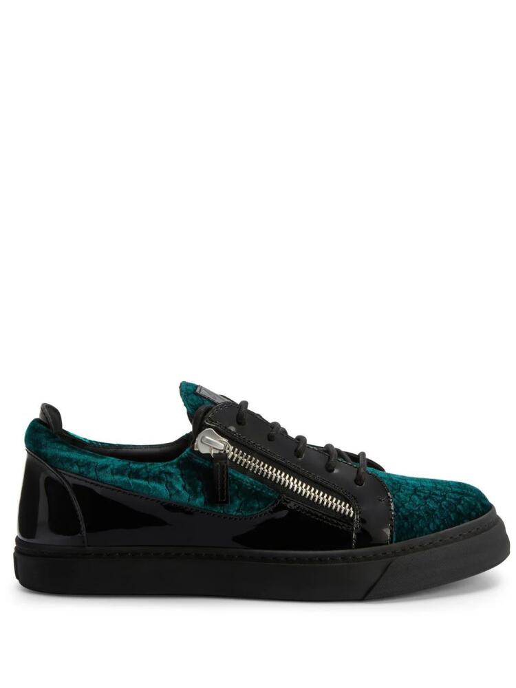 Giuseppe Zanotti Frankie low-top sneakers - Green Cover