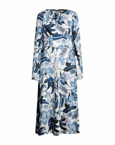 Malìparmi Woman Midi dress Slate blue Polyethylene Cover