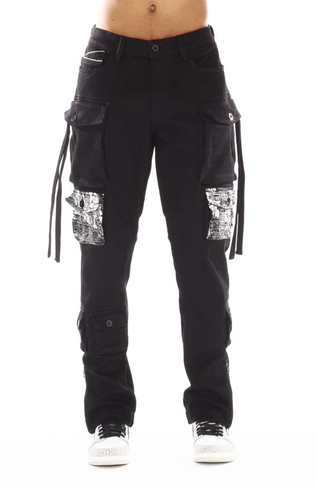 Cult of Individuality Rocker Cargo Pants in Paisley Cover