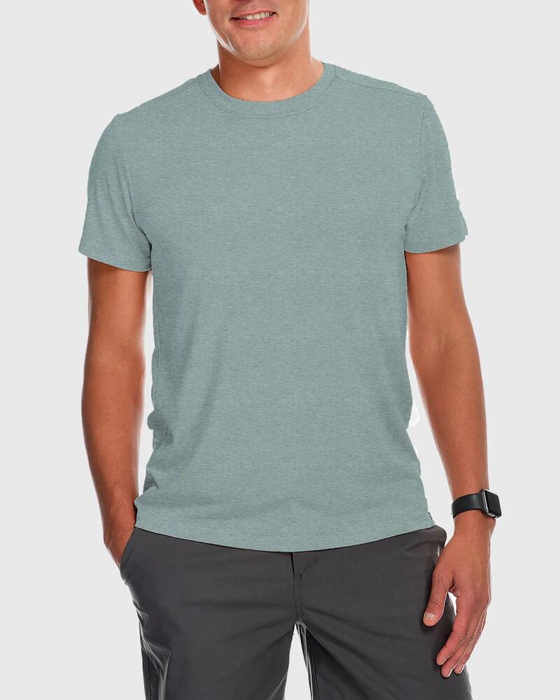 Fisher + Baker Men's Mission Solid Performance T-Shirt Cover