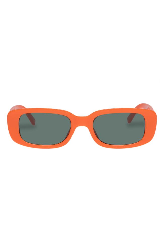 AIRE Ceres 51mm Rectangular Sunglasses in Neon Orange Cover