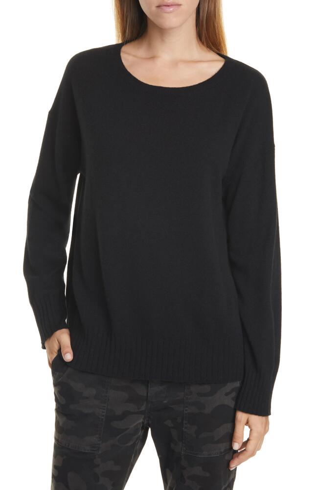 Nili Lotan Cashmere Boyfriend Sweater in Black Cover