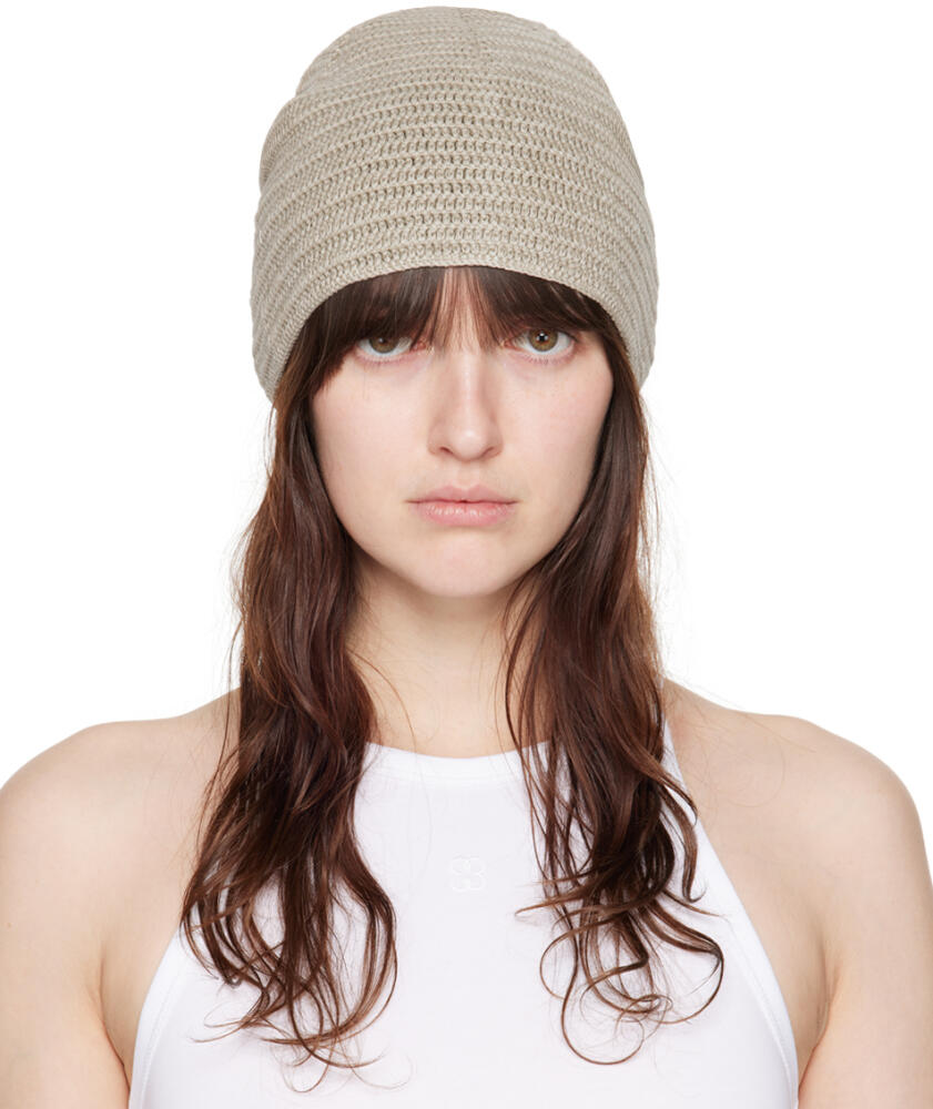 Filippa K Green Crochet Beanie Cover