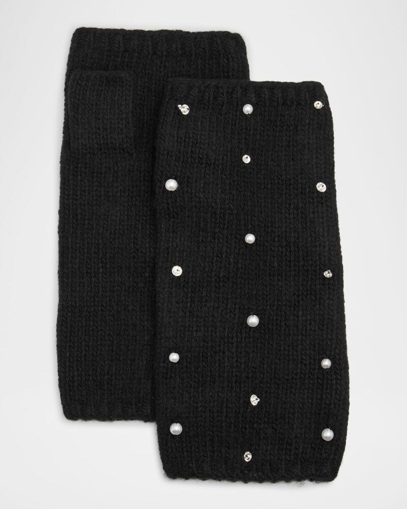 Carolyn Rowan Cashmere Short Fingerless Gloves Cover