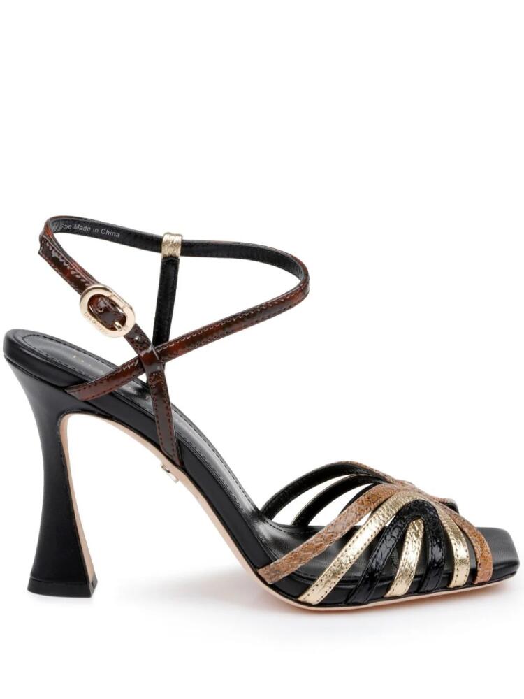 Dee Ocleppo 98mm Carmel sandals - Black Cover