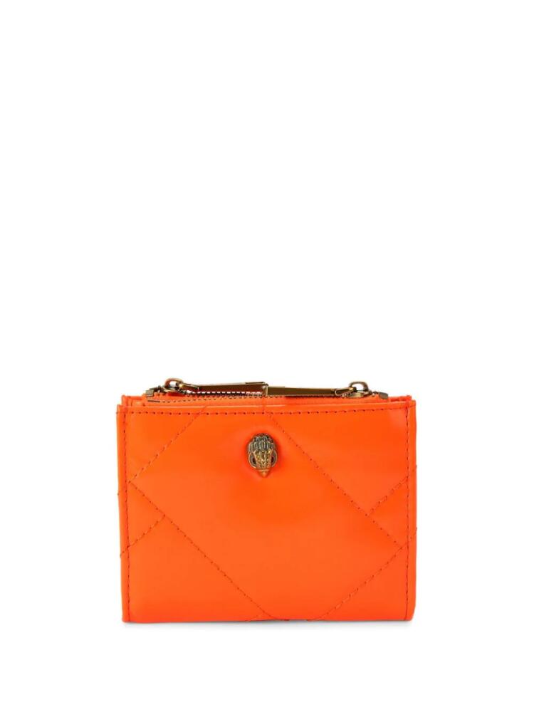 Kurt Geiger London mini Kensington Puff wallet - Orange Cover