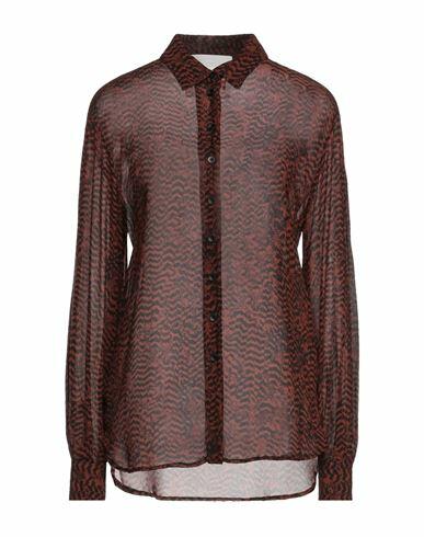 8pm Woman Shirt Brown Viscose Cover