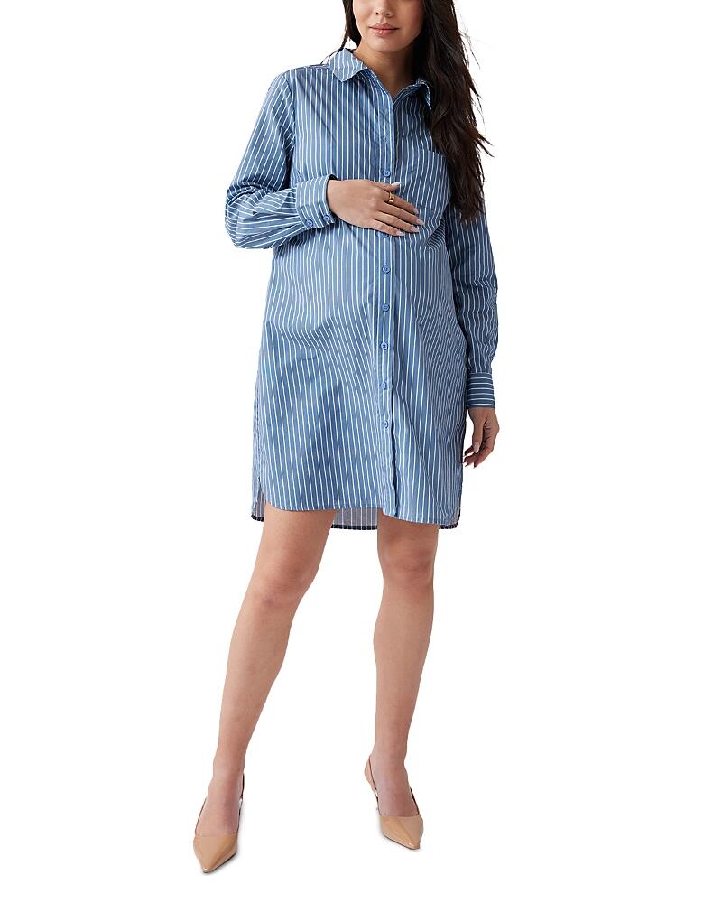 Ingrid & Isabel Maternity Cotton Shirtdress Cover