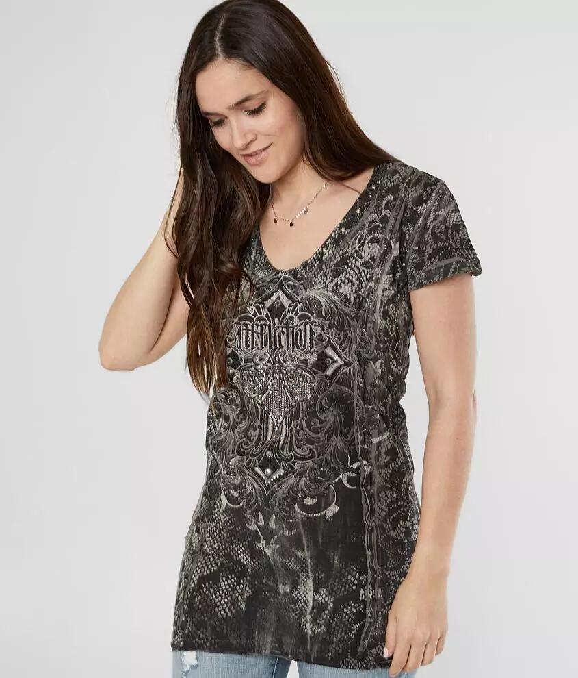 Affliction Soul Promise Strappy Top Cover