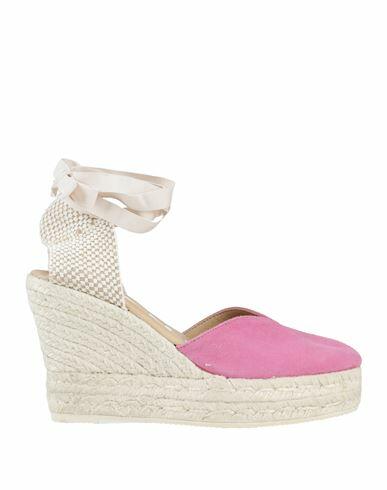 Manebí Woman Espadrilles Fuchsia Soft Leather Cover