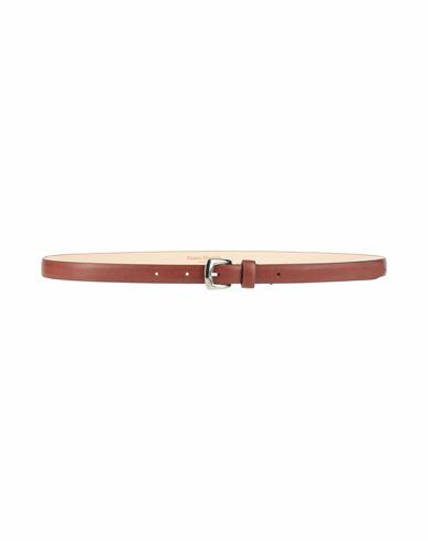 Maison Margiela Woman Belt Brown Leather Cover