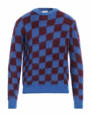 Pt Torino Man Sweater Bright blue Mohair wool, Polyester, Wool Cover