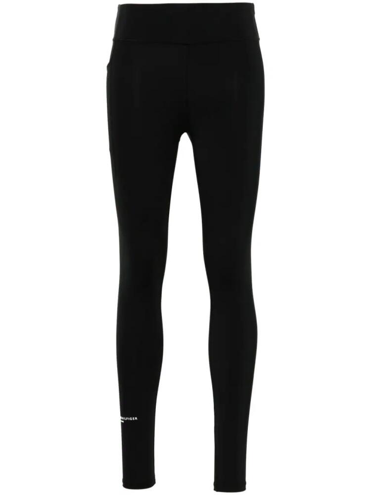 Tommy Hilfiger Sport Essential logo-print leggings - Black Cover