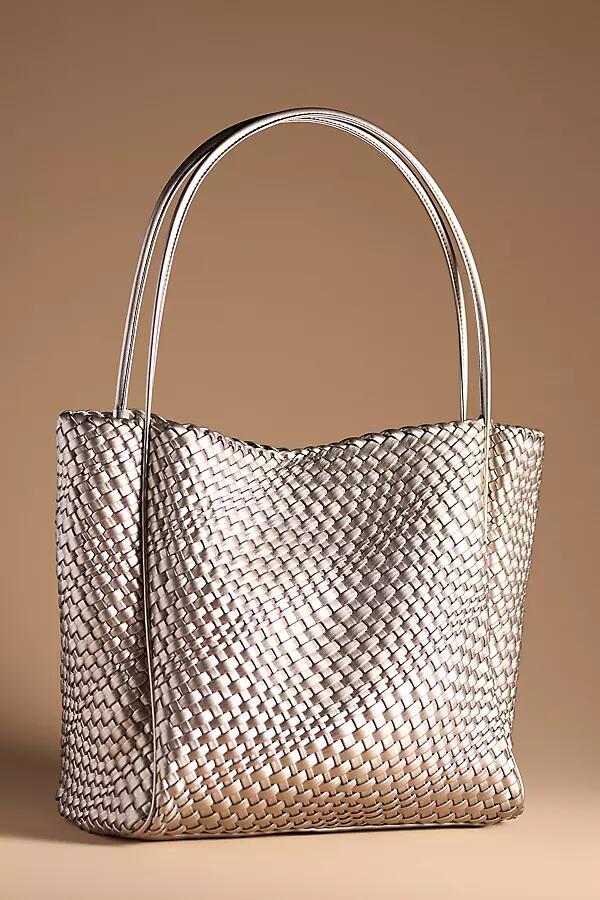 By Anthropologie The Woven Hollace Tote Cover