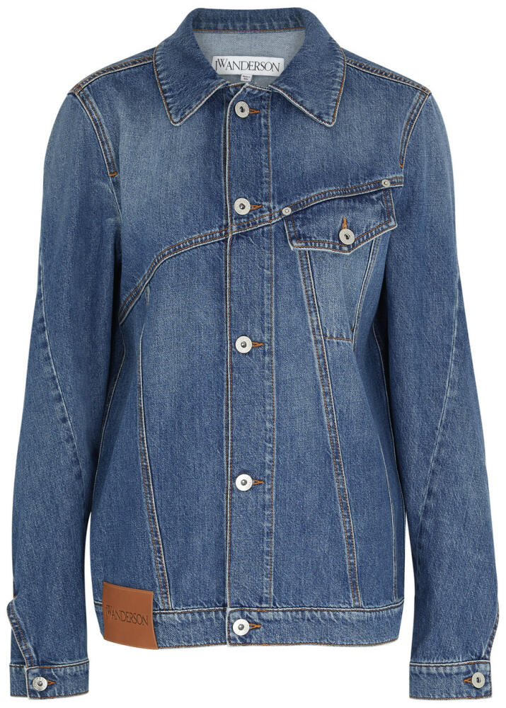 JW Anderson Twisted Denim Jacket - Light Blue Cover