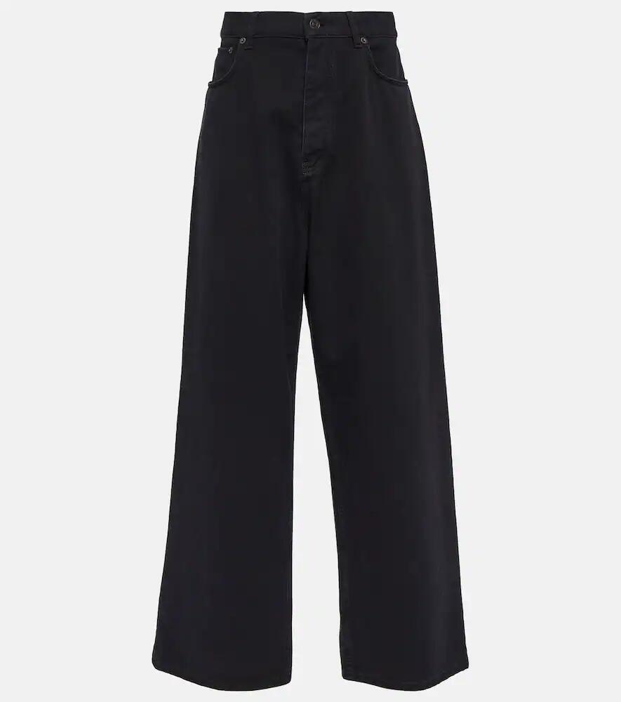 Balenciaga Mid-rise wide-leg jeans Cover