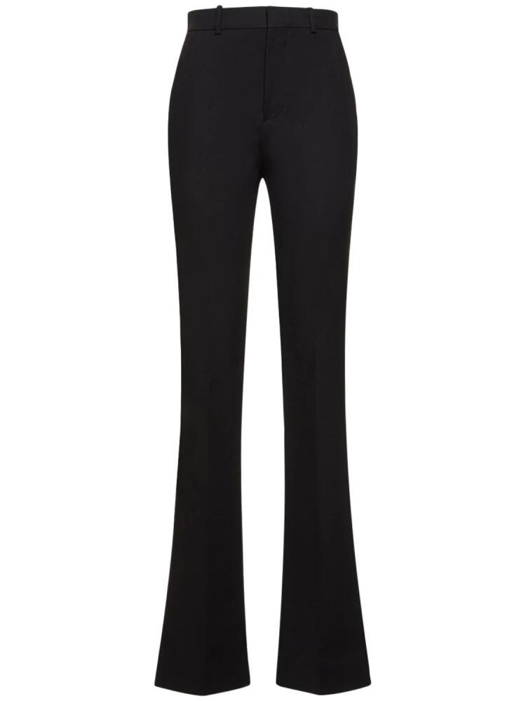 ANN DEMEULEMEESTER Laurence Fitted Stretch Cotton Pants Cover