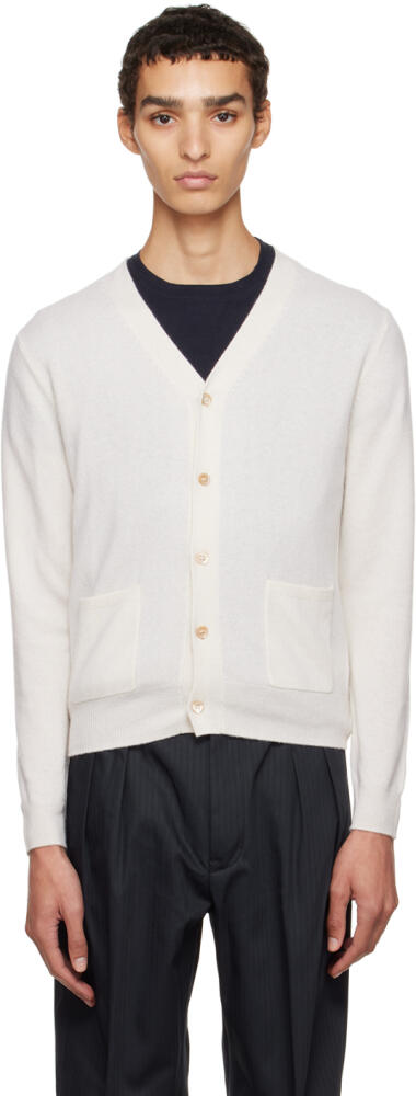 ASPESI Off-White Pocket Cardigan Cover