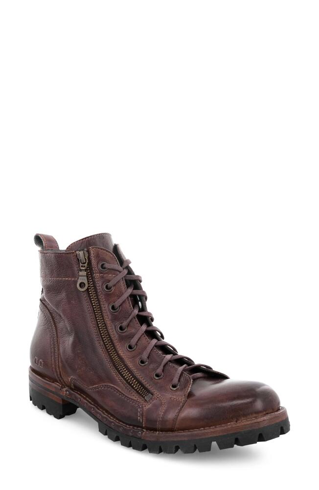 Bed Stu Old Bowen Trek Plain Toe Boot in Tiesta Di Moro Rustic Cover