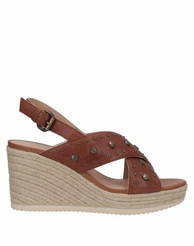 Geox Woman Espadrilles Brown Soft Leather Cover