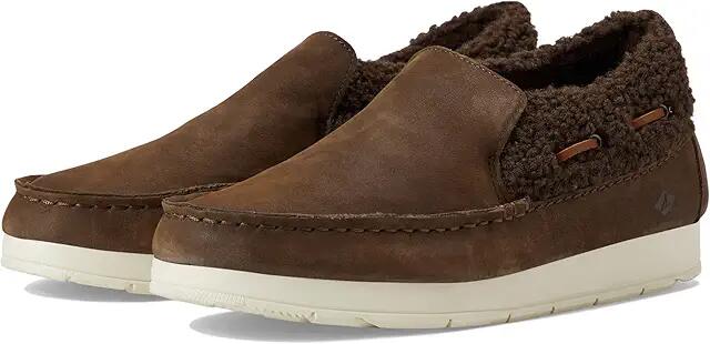 Sperry Moc-Sider Leather/Teddy (Brown) Women's Shoes Cover