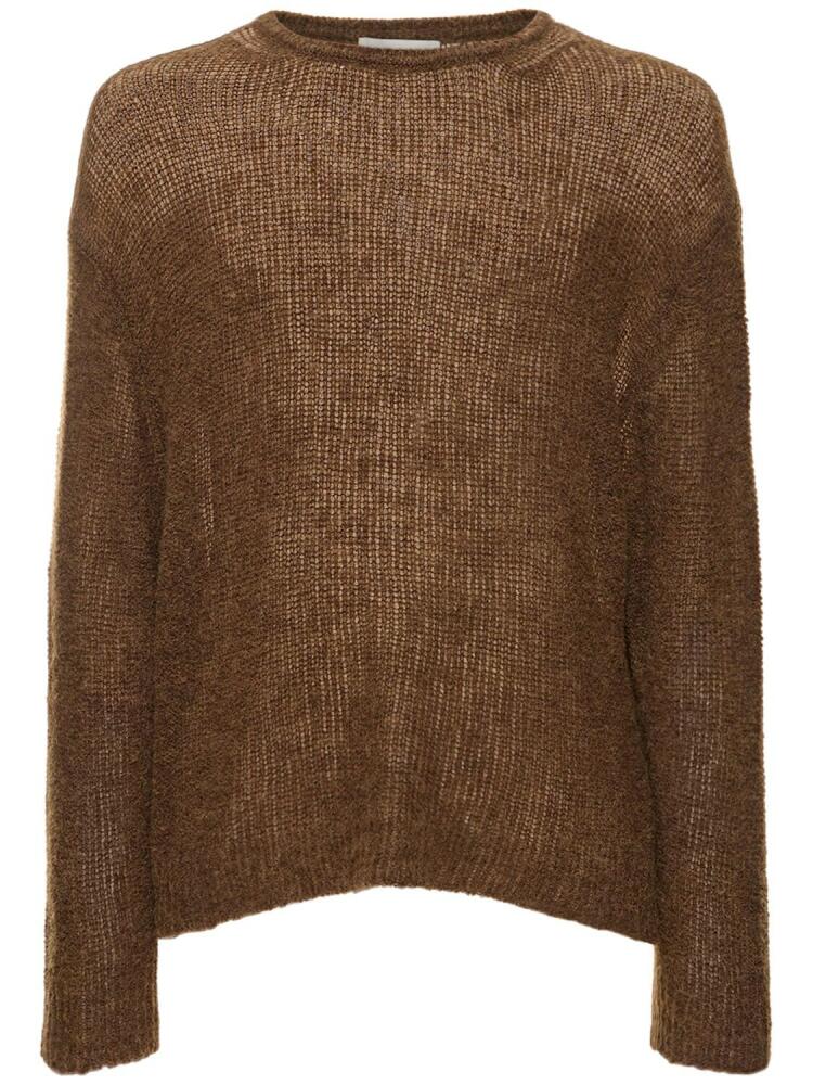 NANUSHKA Wool Blend Knit Crewneck Sweater Cover