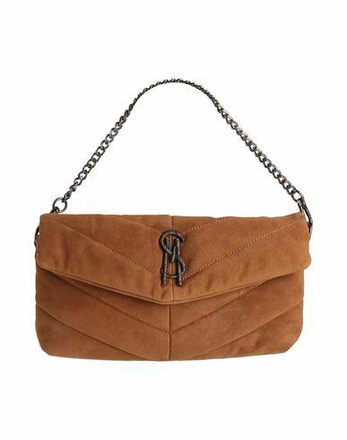 Steve Madden Woman Handbag Camel Soft Leather Cover