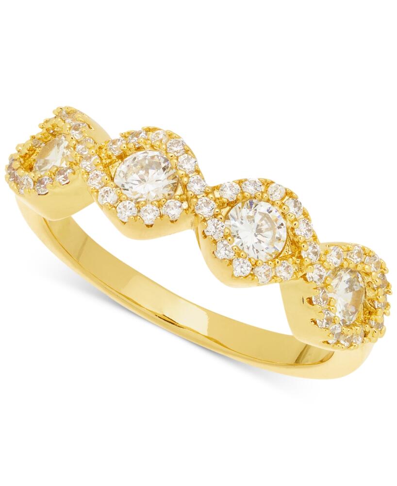 Charter Club I.n.c. International Concepts Gold-Tone Cubic Zirconia Twist Ring, Created for Macy's - Gold Cover