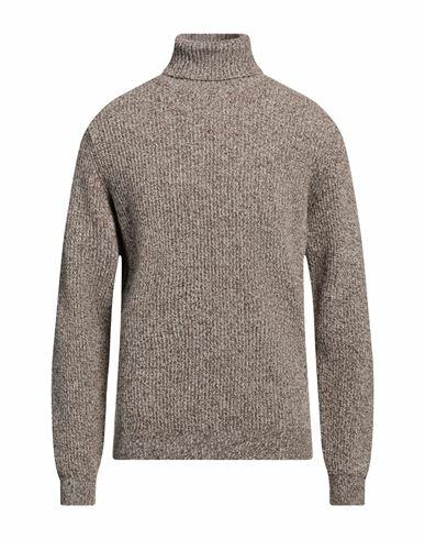 Jeordie's Man Turtleneck Brown Merino Wool, Cashmere Cover