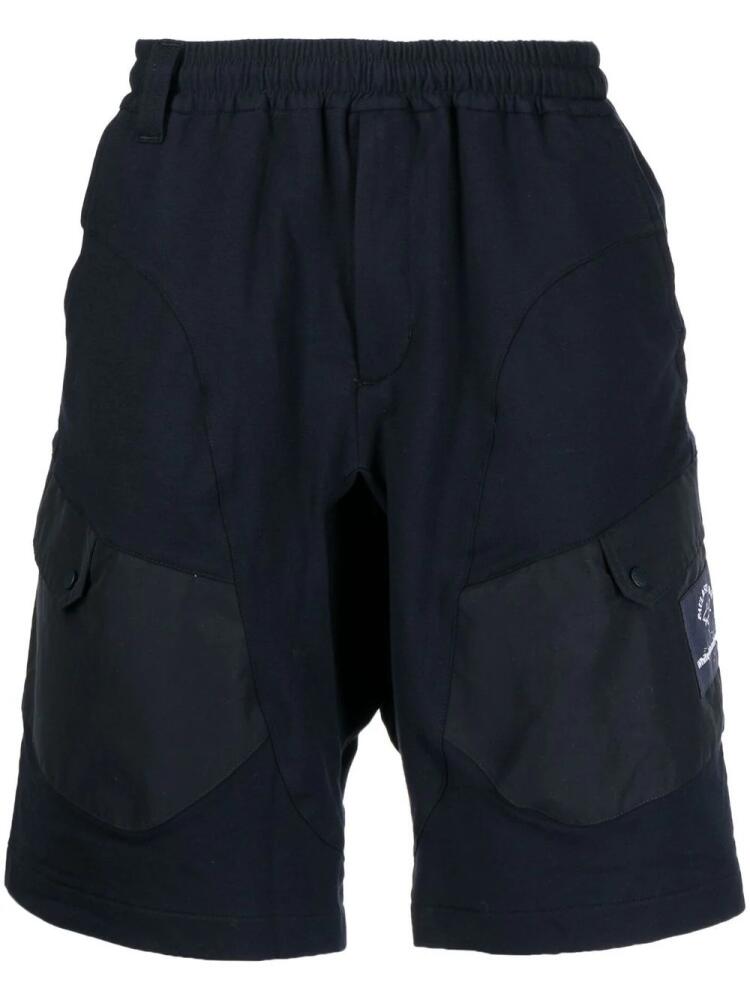 Paul & Shark logo-print cargo shorts - Blue Cover