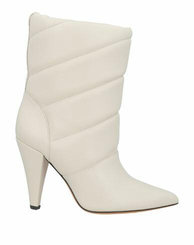 Iro Woman Ankle boots Off white Leather Cover