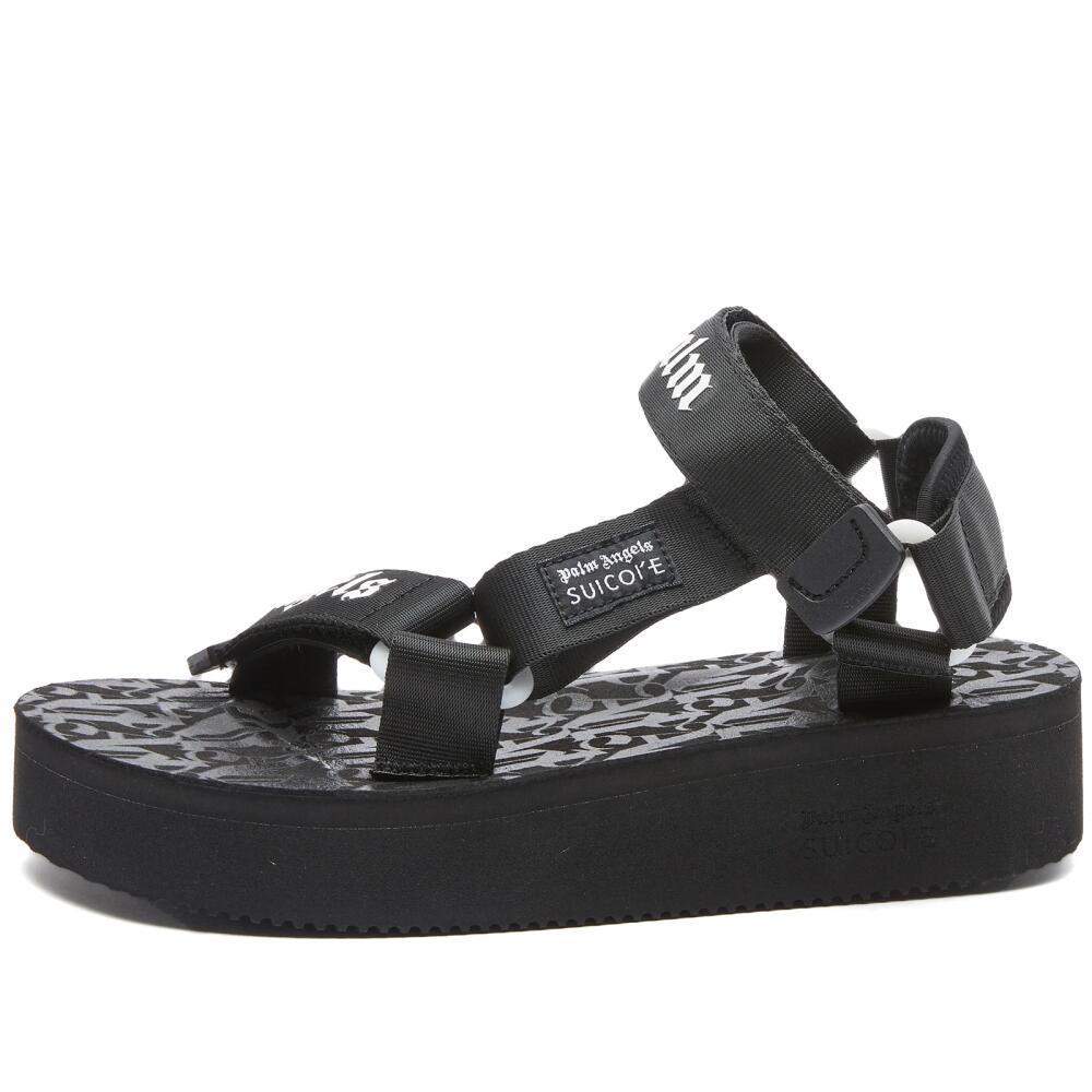 Palm Angels Women's X Suicoke Depa Sandals in Black Cover