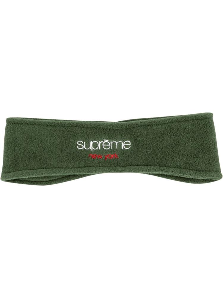 Supreme logo headband - Green Cover