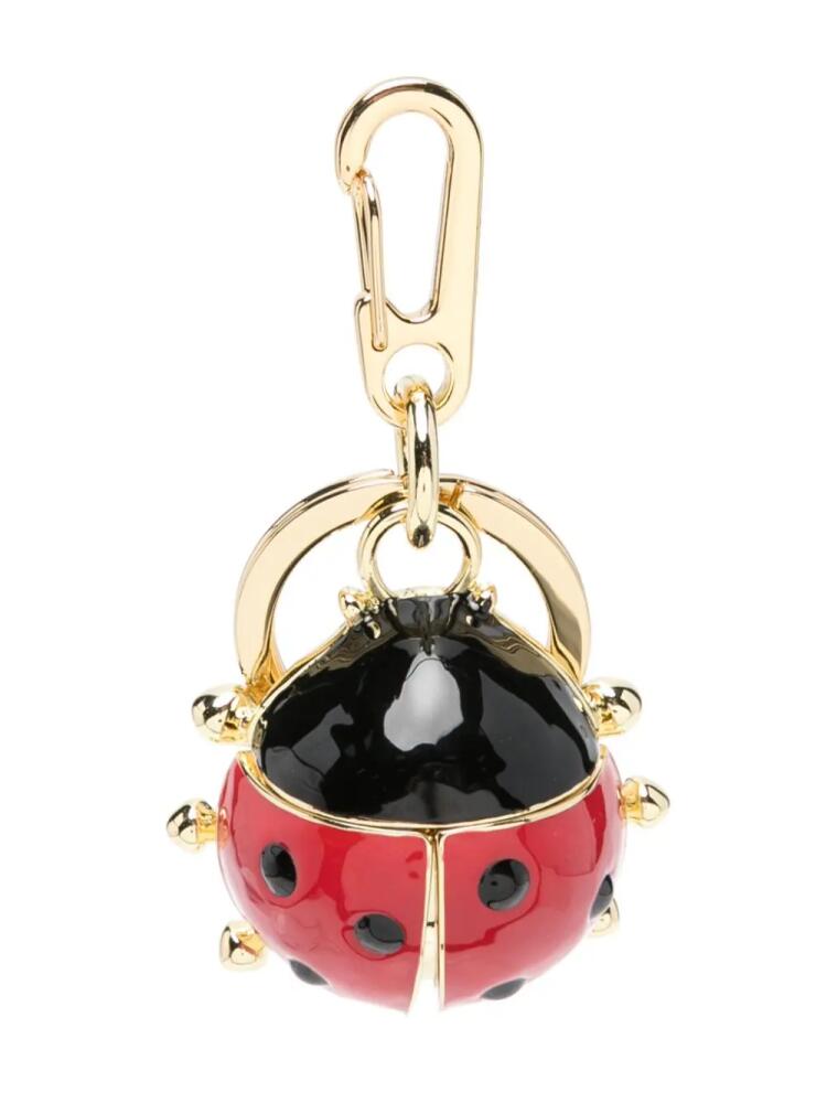 Bimba y Lola ladybug-pendant keyring - Gold Cover