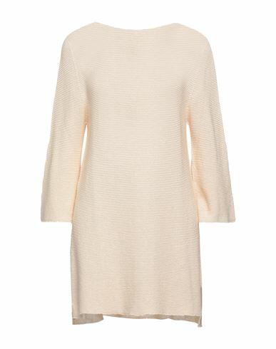 Mr Massimo Rebecchi Woman Sweater Beige Cotton Cover