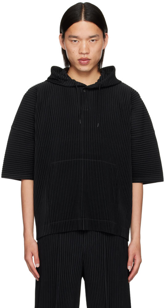 HOMME PLISSÉ ISSEY MIYAKE Black Monthly Color June Hoodie Cover