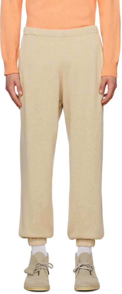 Ghiaia Cashmere Beige Jogger Sweatpants Cover