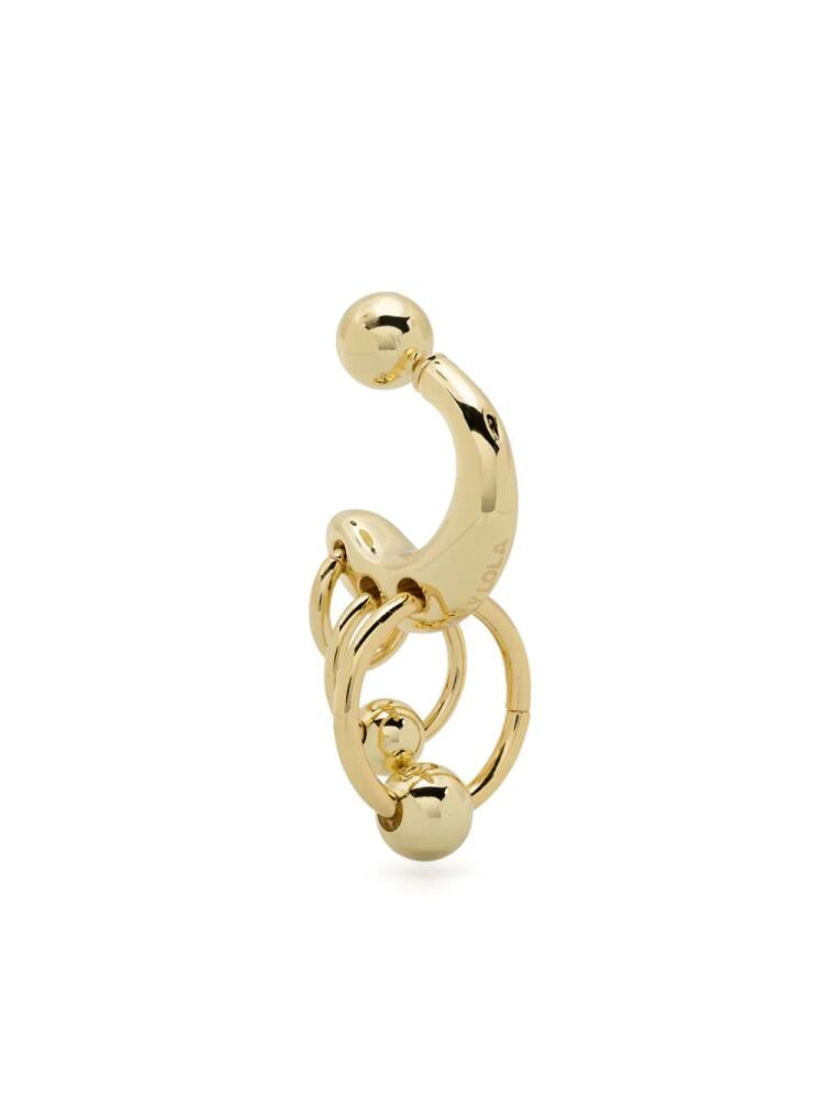 Bimba y Lola medium hoop earring - Gold Cover