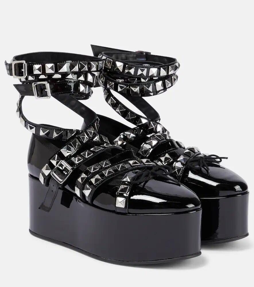 Noir Kei Ninomiya x Repetto studded platform flats Cover